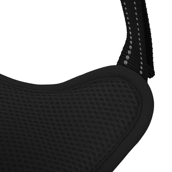 Dog Leash and Harness PJ-047 Black XS