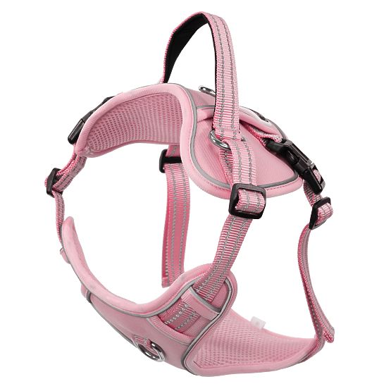 Dog Leash and Harness PJ-056 Pink M