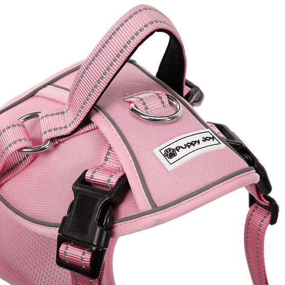 Dog Leash and Harness PJ-056 Pink M