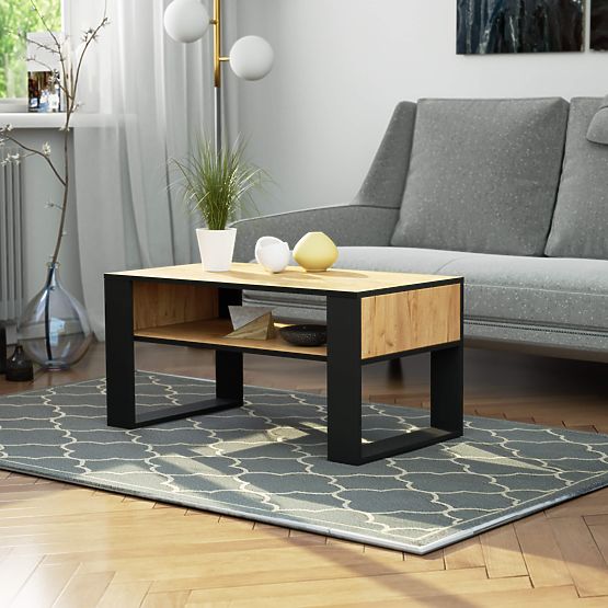 DOMI COFFEE TABLE CRAFT OAK / BLACK