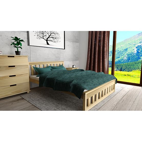 Double bed Ada 200 x 140 cm - pine