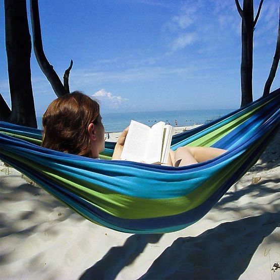 Double Hammock 480143A BLUE