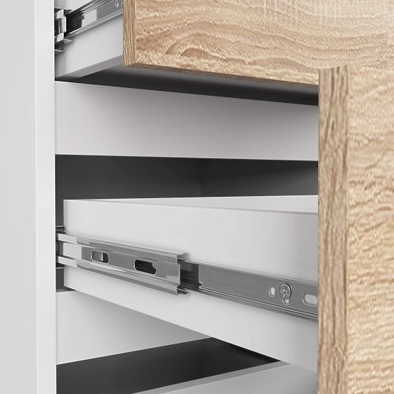 Dresser CL4 PK White / Sonoma Oak