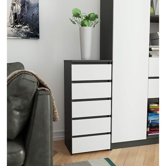 DRESSER CL5 PK GRAPHITE GRAY / WHITE