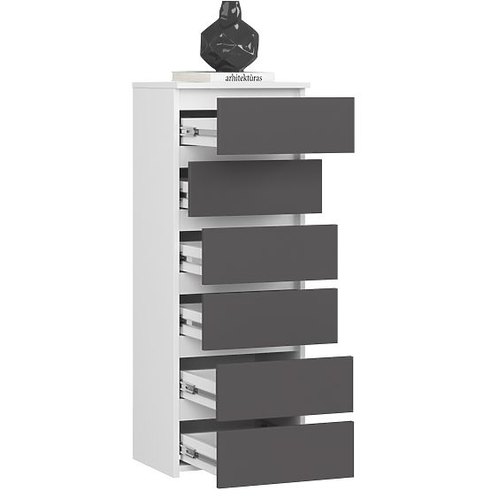 DRESSER CL6 PK WHITE / GRAY