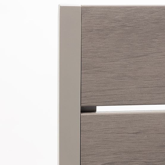 Drillo Garden Chair Aluminum, Beige-Grey, Polywood