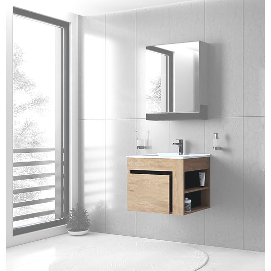 DUESA Cabinet Under Sink 60/1S Golden Oak (1p=1pc)