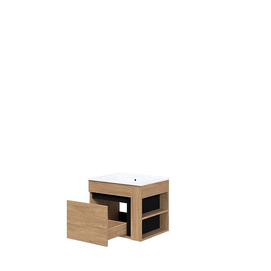 DUESA Cabinet Under Sink 60/1S Golden Oak (1p=1pc)