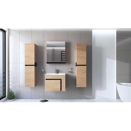 DUESA Cabinet Under Sink 60/1S Golden Oak (1p=1pc)