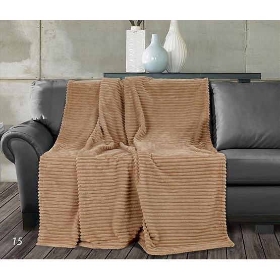 Duna plush blanket 150x200 - beige