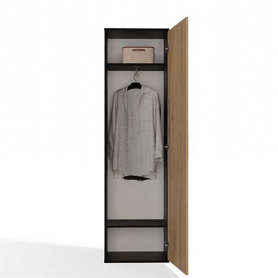 DUO ANTHRACITE ARTISAN OAK WARDROBE