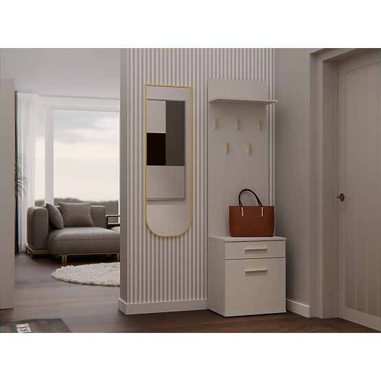 DUO Coat Rack in Cashmere