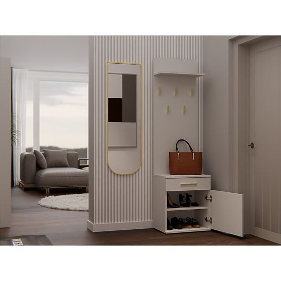 DUO Coat Rack in Cashmere