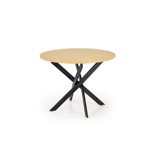 EDGAR Table, Top - Golden Oak, Legs - Black (2p=1pc)