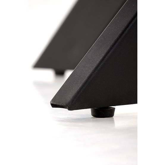 EDGAR Table, Top - Walnut, Legs - Black (2p=1pc)