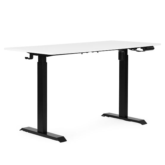 Electric Adjustable Desk 140x70 cm, Adjustable Height 76-121 cm ModernHome