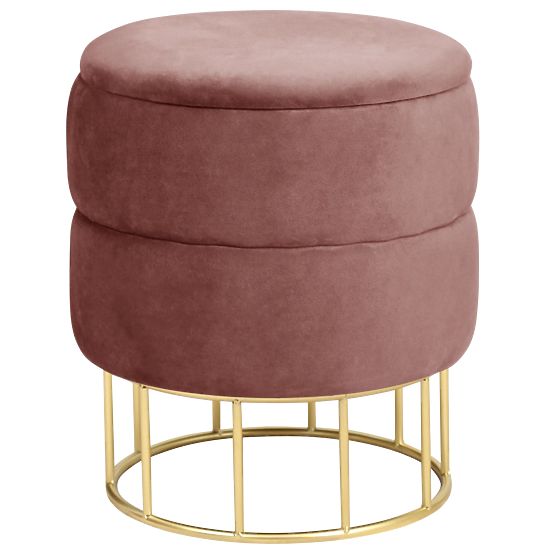 ELZA POWDER PINK POUF
