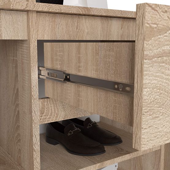 ENTRO PK SONOMA OAK HALLWAY SET