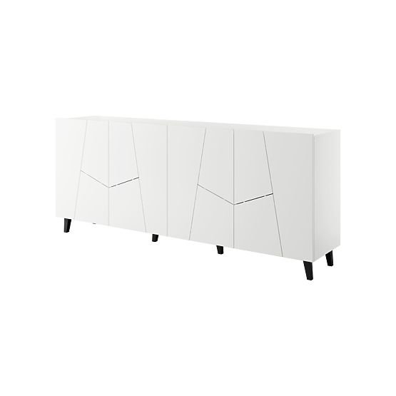 ETNA DRESSER white matte/white matte