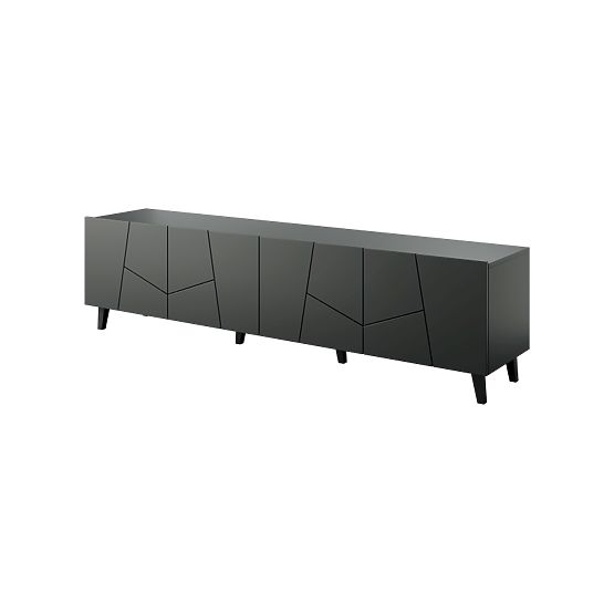 ETNA TV Cabinet Black Matte/Black Matte