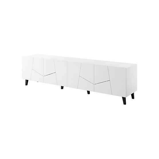 ETNA TV Stand White Matte/White Matte