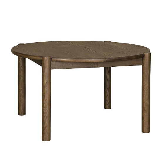 Extendable Dining Table Bruna, 137-187 cm, Oval, Mocha Oak