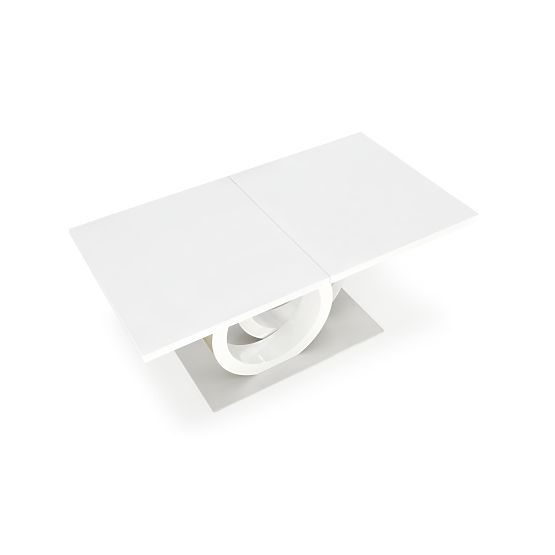 Extendable Table GALARDO, White/Gold (3p=1pc)