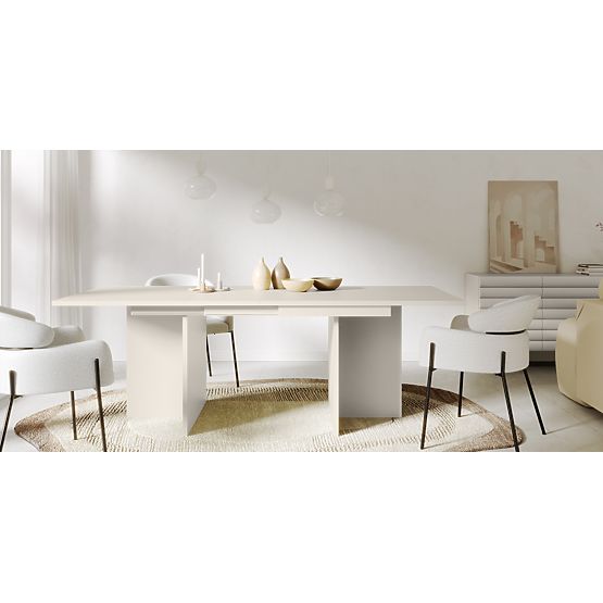 Extendable Table Jose 140-200 cm, Rectangular, Cashmere