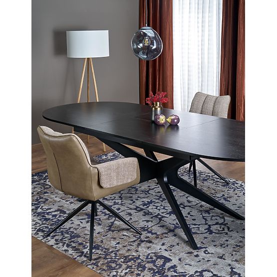 Extendable Table SANDRO, Black (2p=1pc)