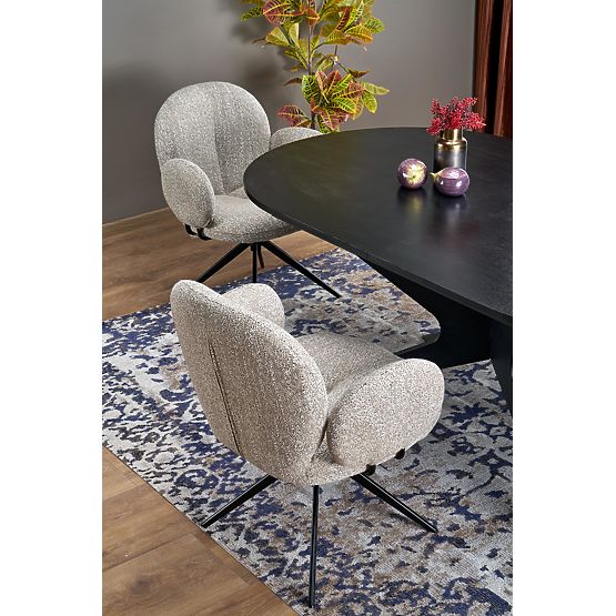 Extendable Table SANDRO, Black (2p=1pc)