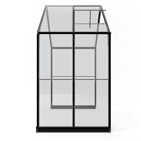Extension Module for Royal Green Standard Garden Greenhouse, 4.1 m², 4 mm Tempered Glass, Aluminum