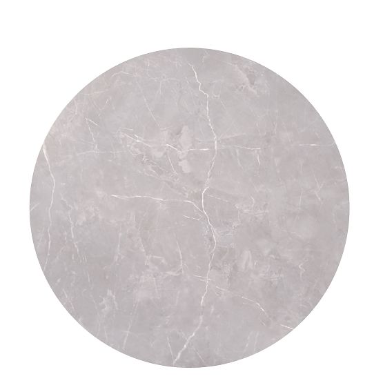 FLAMINGO Set of 2 Tables, Ash Marble/Black (2p=1pc)