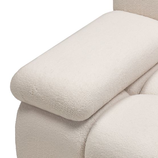 Fluf Big Left-Sided Module Light Beige, Boucle