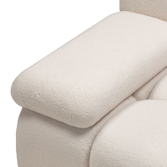 Fluf Big Left-Sided Module Light Beige, Boucle