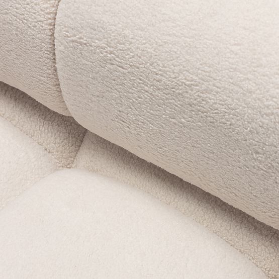 Fluf Big Left-Sided Module Light Beige, Boucle