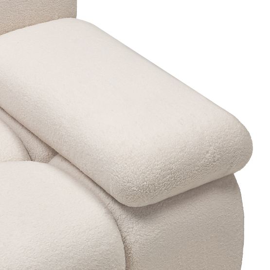 Fluf Big Right-Sided Module Light Beige, Boucle