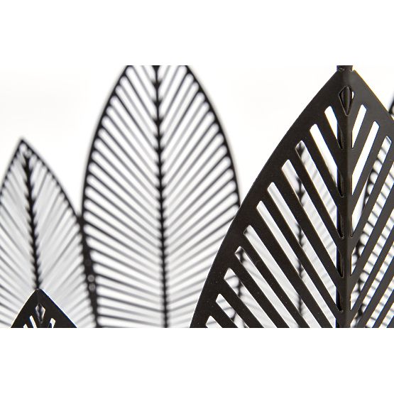 FOLLA set of 2 benches black / natural (1p=1pc)