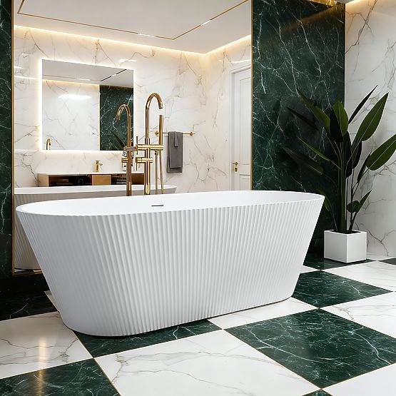 Freestanding Acrylic Bathtub OFELIA 170