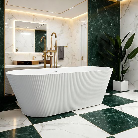 Freestanding Acrylic Bathtub OFELIA 170