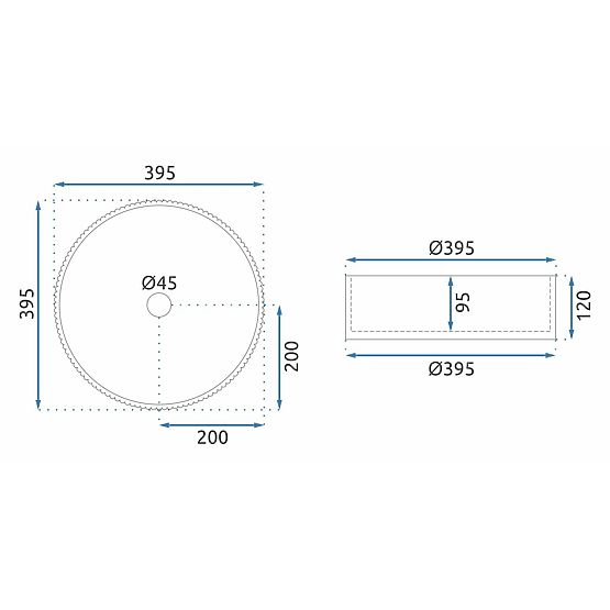 Furniture Sink Rea Ingrid Black