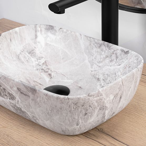 Furniture Washbasin Rea Belinda Mini Stone Matt