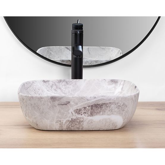 Furniture Washbasin Rea Belinda Mini Stone Matt