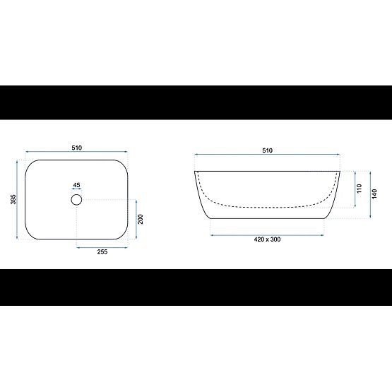 Furniture Washbasin Rea Freja Travertine Matt