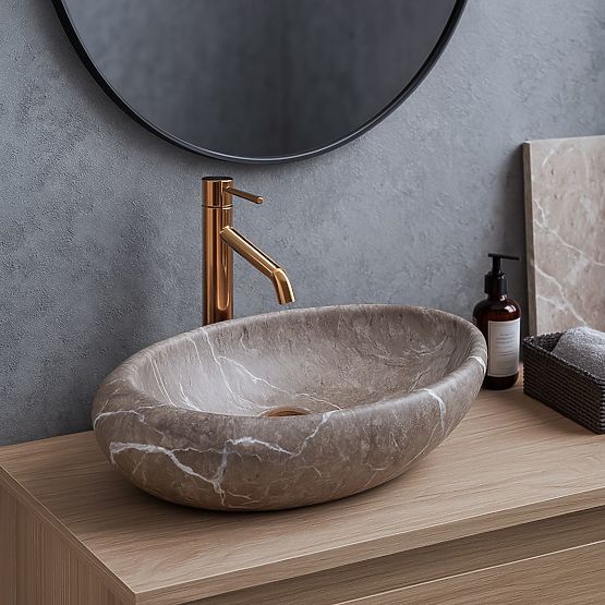 Furniture Washbasin Rea Roxy B Stone NATURE
