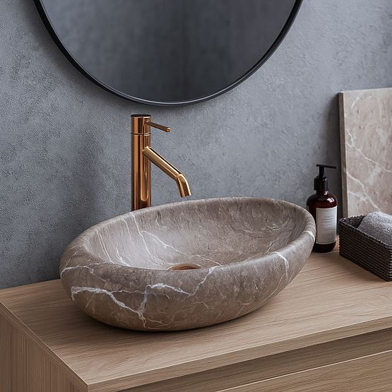 Furniture Washbasin Rea Roxy B Stone NATURE