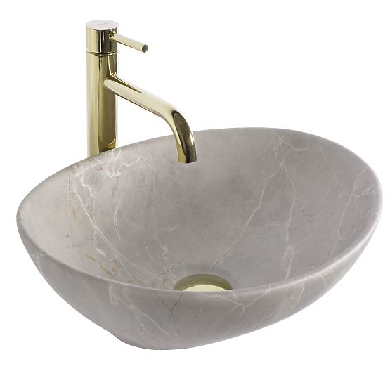 Furniture Washbasin Rea Sofia Beige Matt