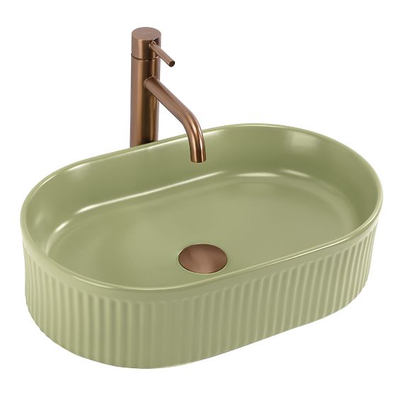 Furniture Washbasin Rea Vanda Pistachio Matt