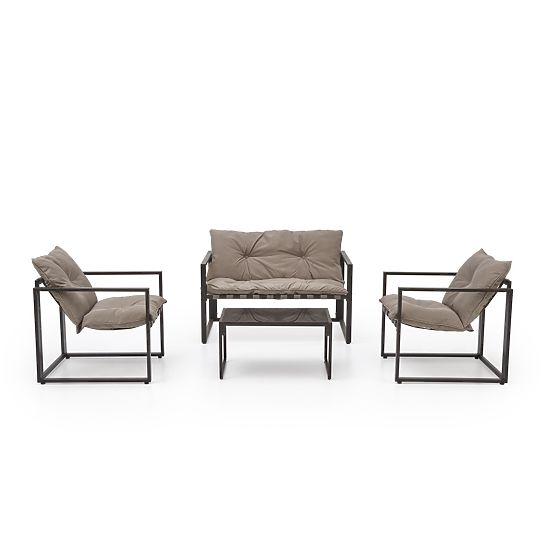 Garden furniture set SHARK - cappuccino