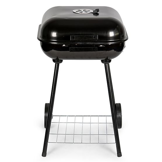 Garden Grill with Hinged Lid + Wheels
