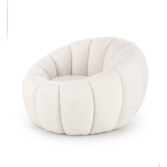 GASPAR Cream Relaxation Armchair (1p=1 piece)